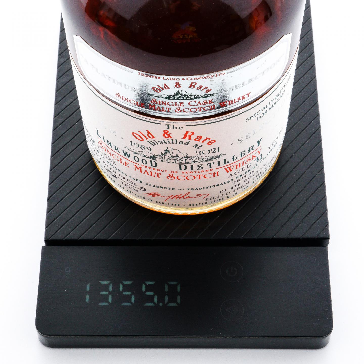 林可伍德 31年 1989-2021 单桶桶强 HL Old & Rare 50.1%
