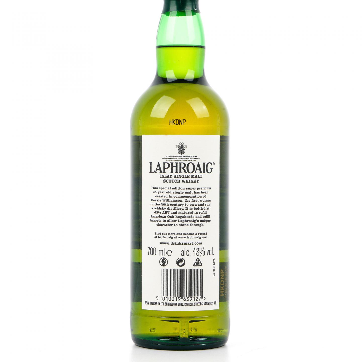 拉弗格 25年 2022 The Bessie Williamson Story 礼盒