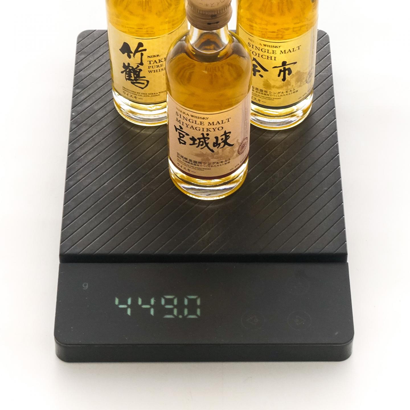 【酒版】余市/宫城峡/竹鹤/三得利 Special Reserve 50ml*5