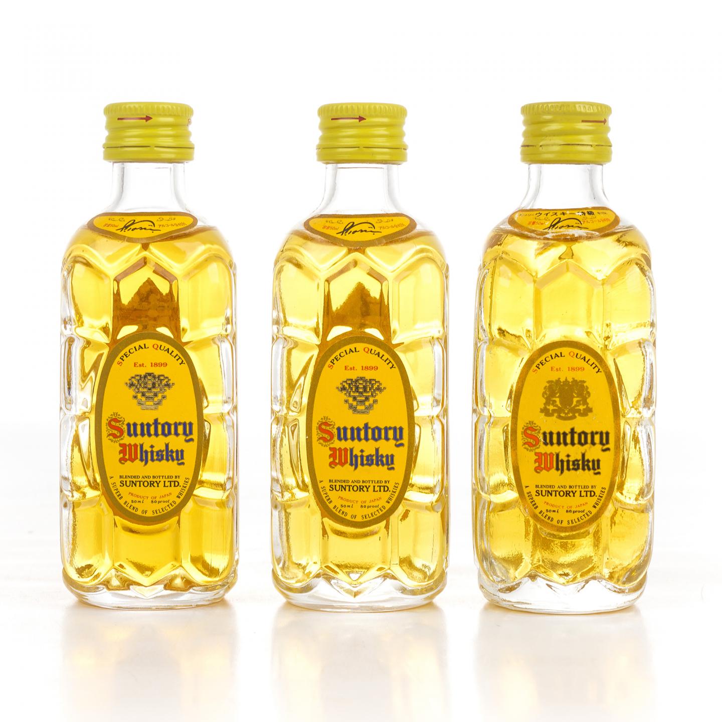 【酒版】三得利 角瓶/Nikka Super 50ml*7支组