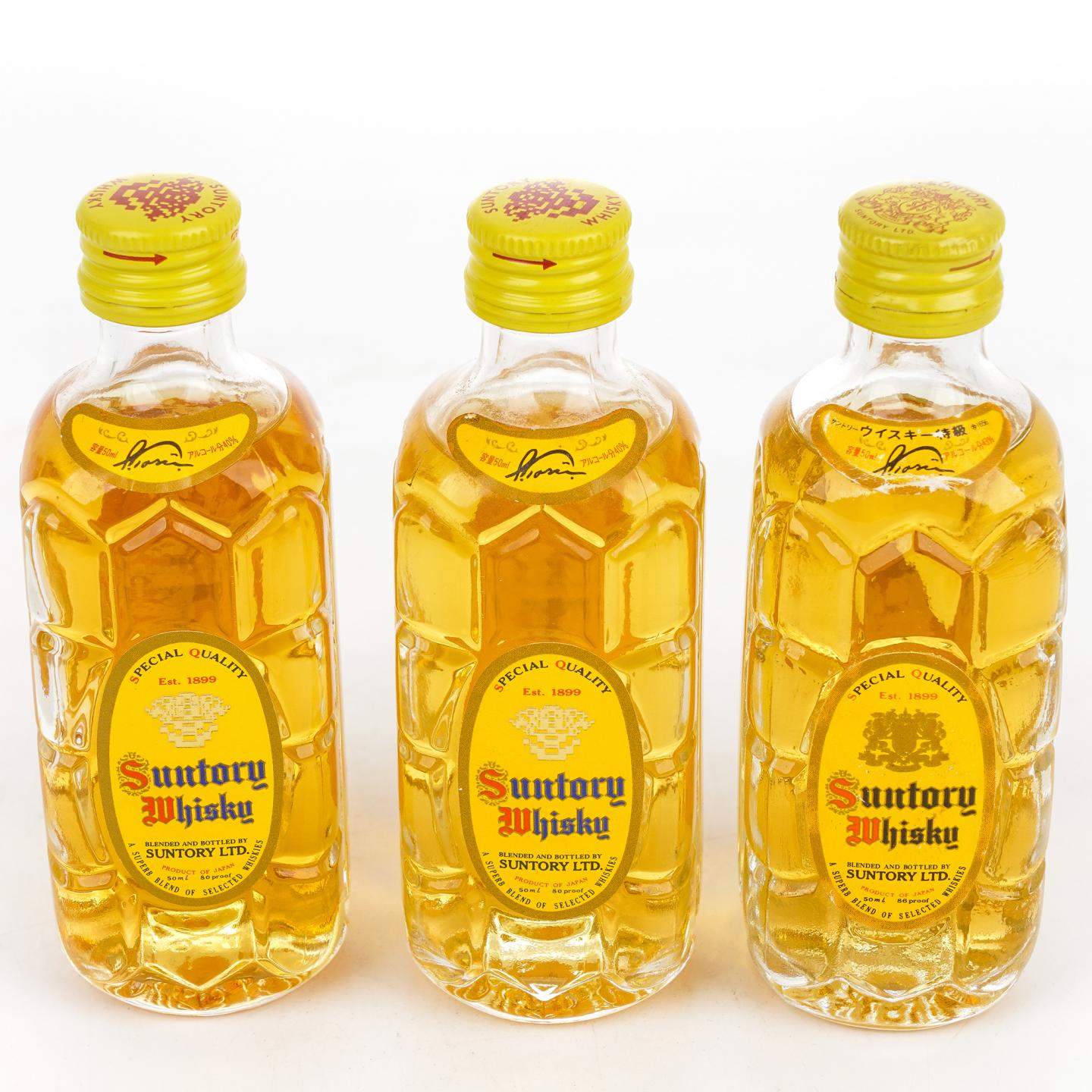 【酒版】三得利 角瓶/Nikka Super 50ml*7支组