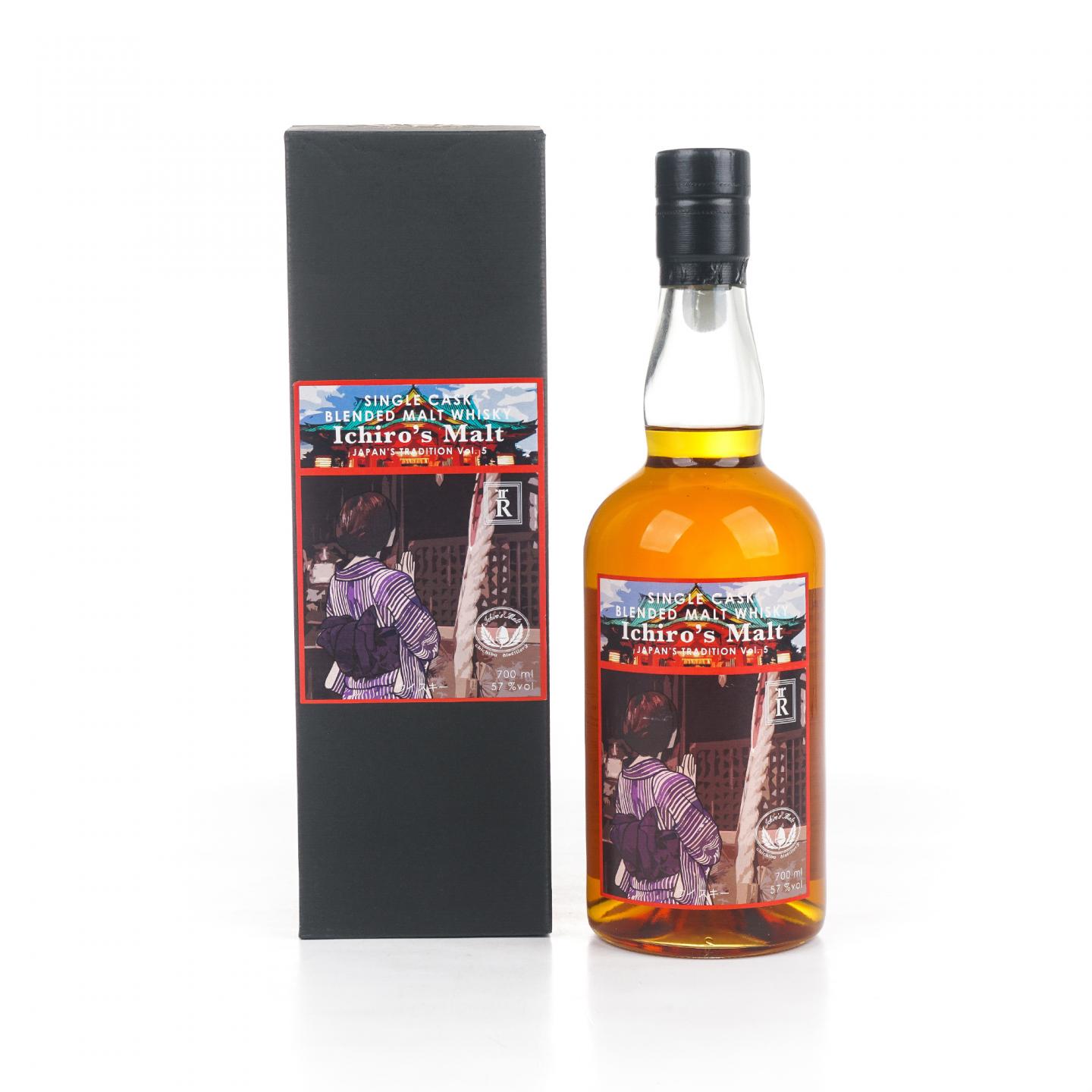 Ichiro's Malt 秩父出品 三河选桶 单桶调和#15091