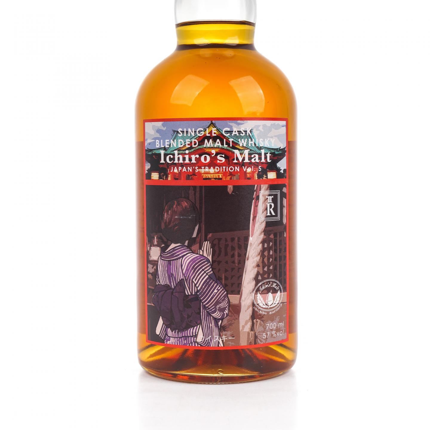 Ichiro's Malt 秩父出品 三河选桶 单桶调和#15091
