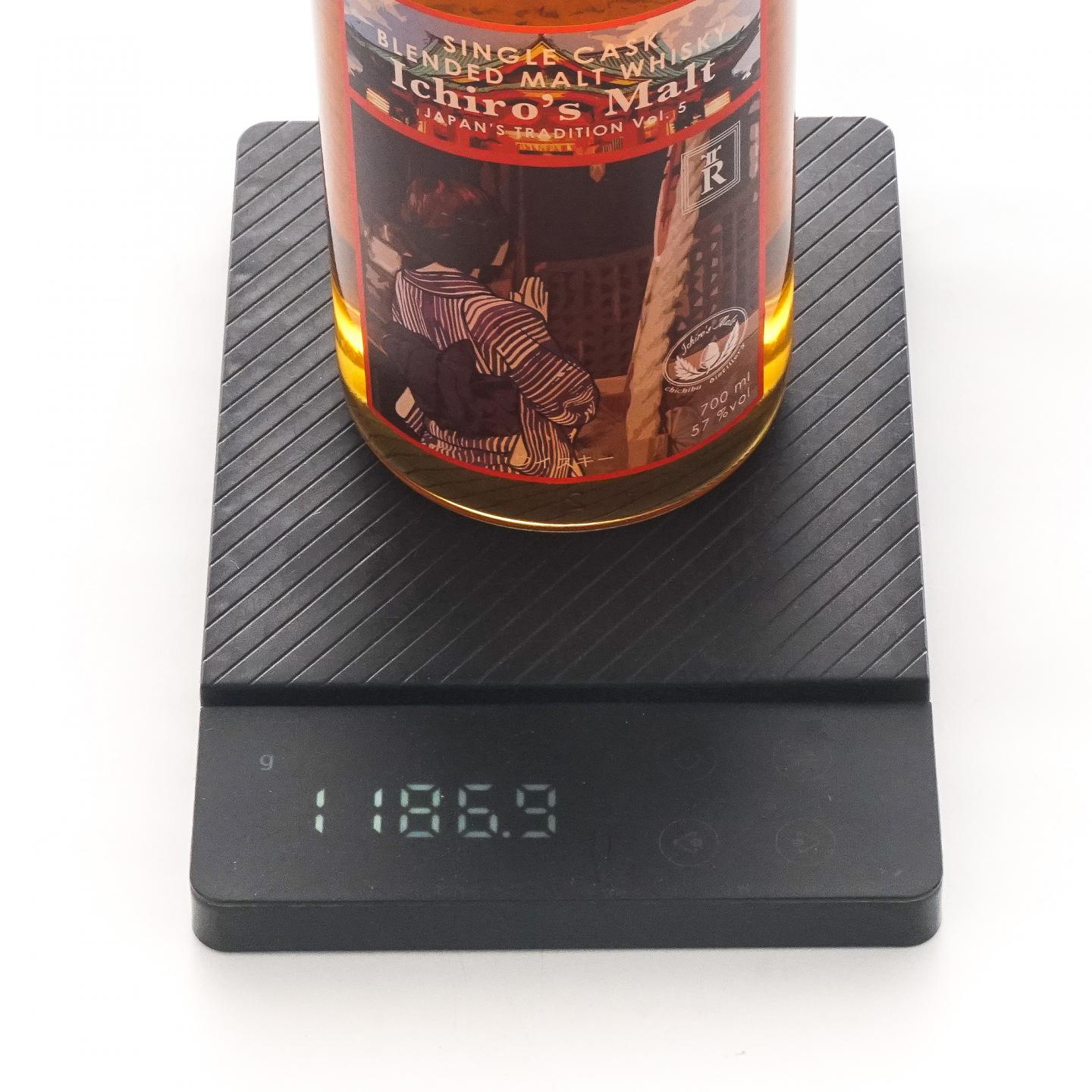 Ichiro's Malt 秩父出品 三河选桶 单桶调和#15091