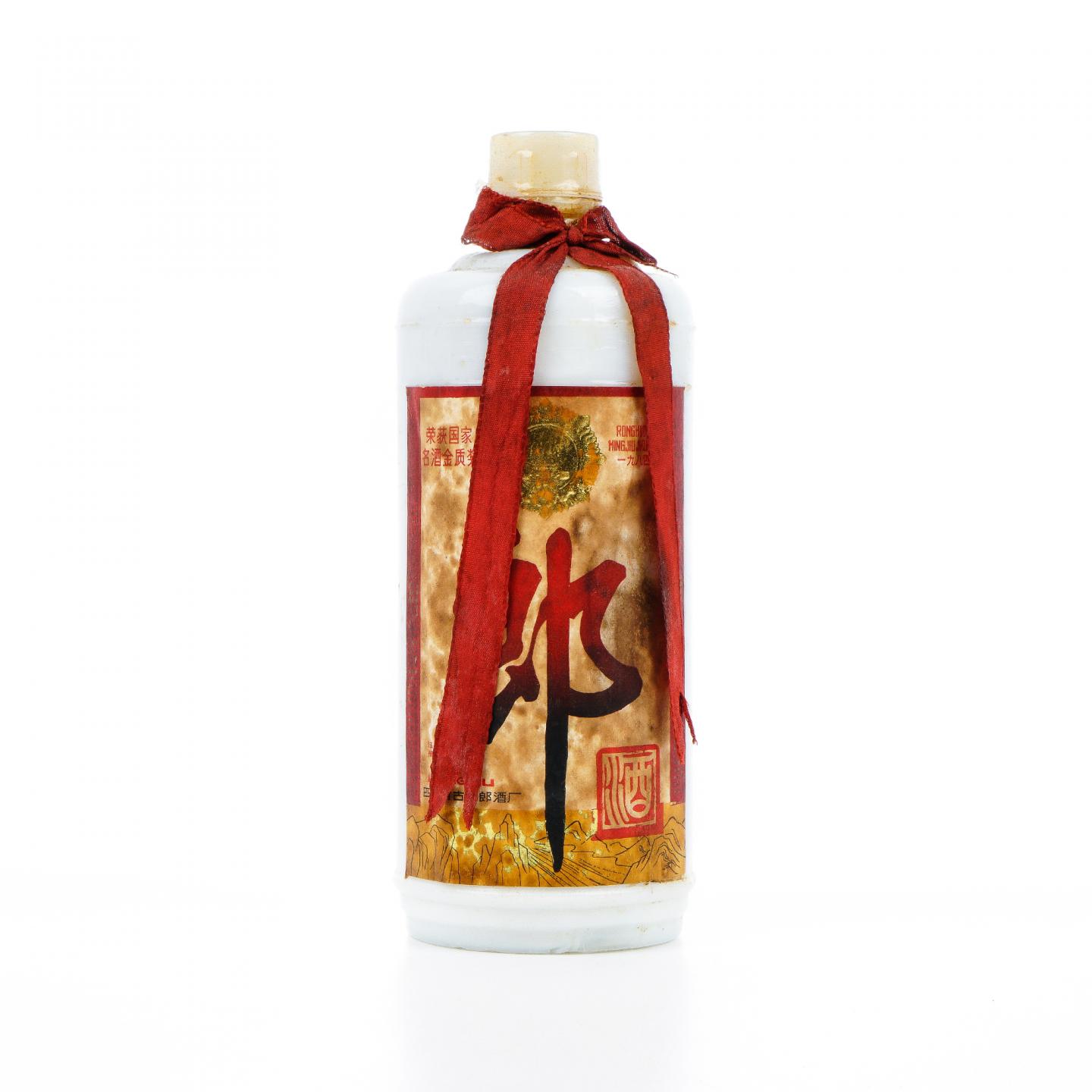 四川古蘭·80年代中期 郎酒 白膜双飘