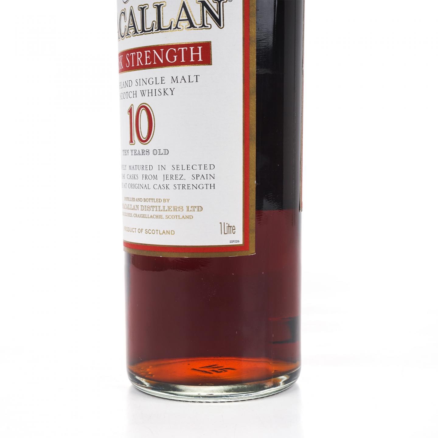 麦卡伦 10年 桶强 1升装 58.6%