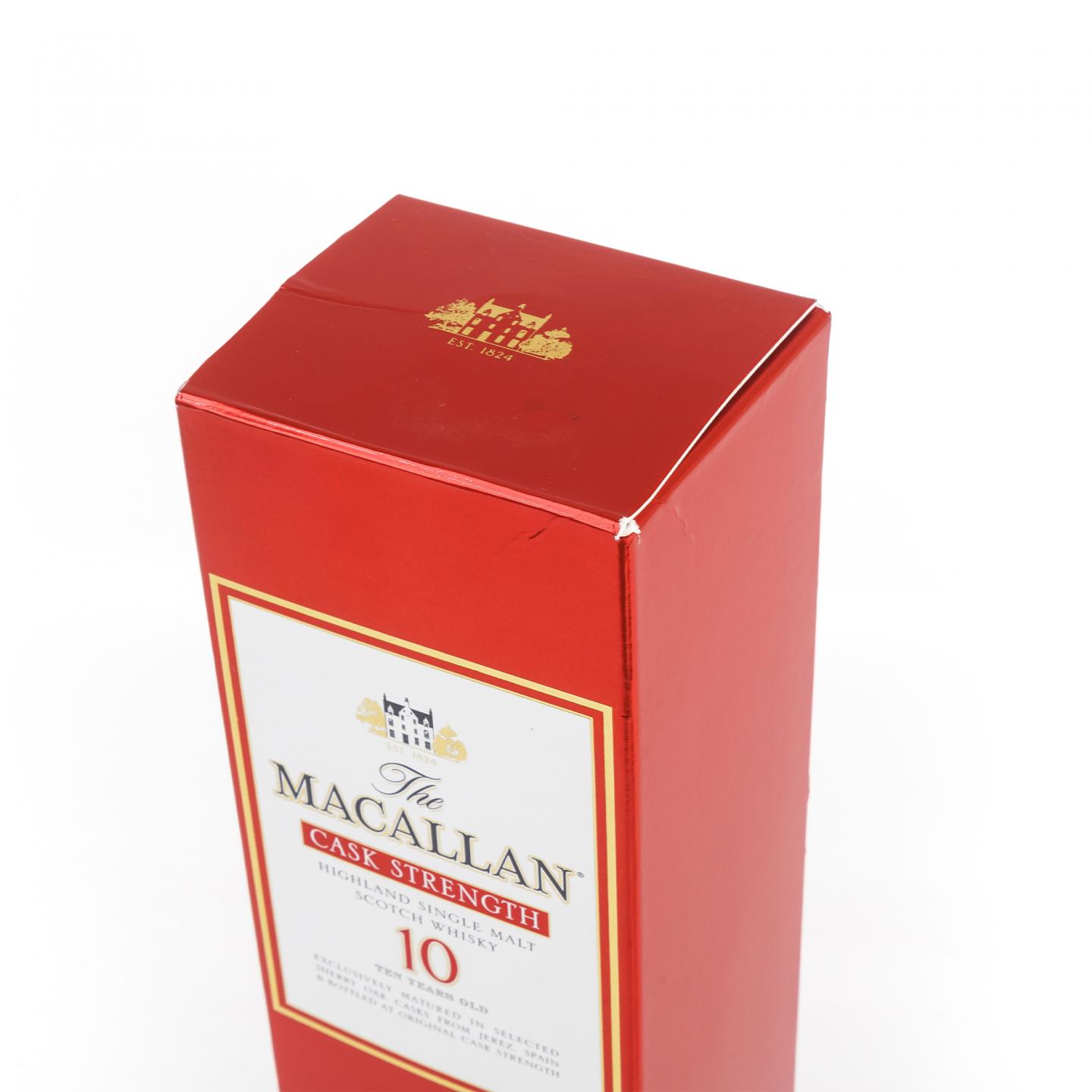 麦卡伦 10年 桶强 1升装 58.6%