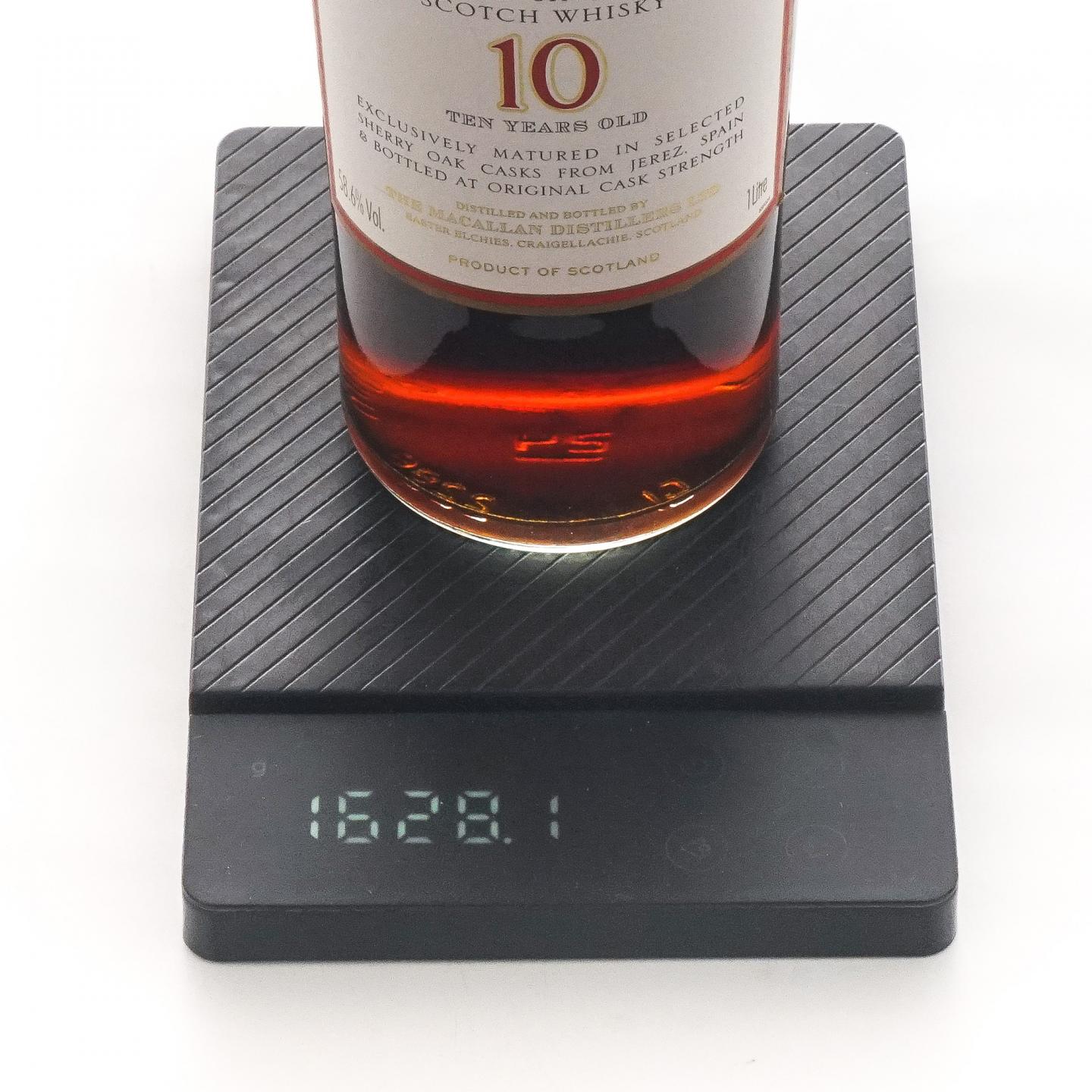 麦卡伦 10年 桶强 1升装 58.6%