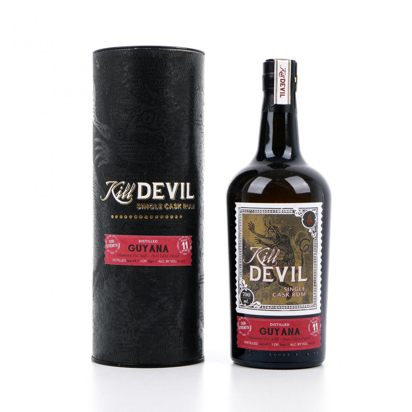 Guyana 钻石 11年 2008 Kill Devil 单桶朗姆酒 桶强