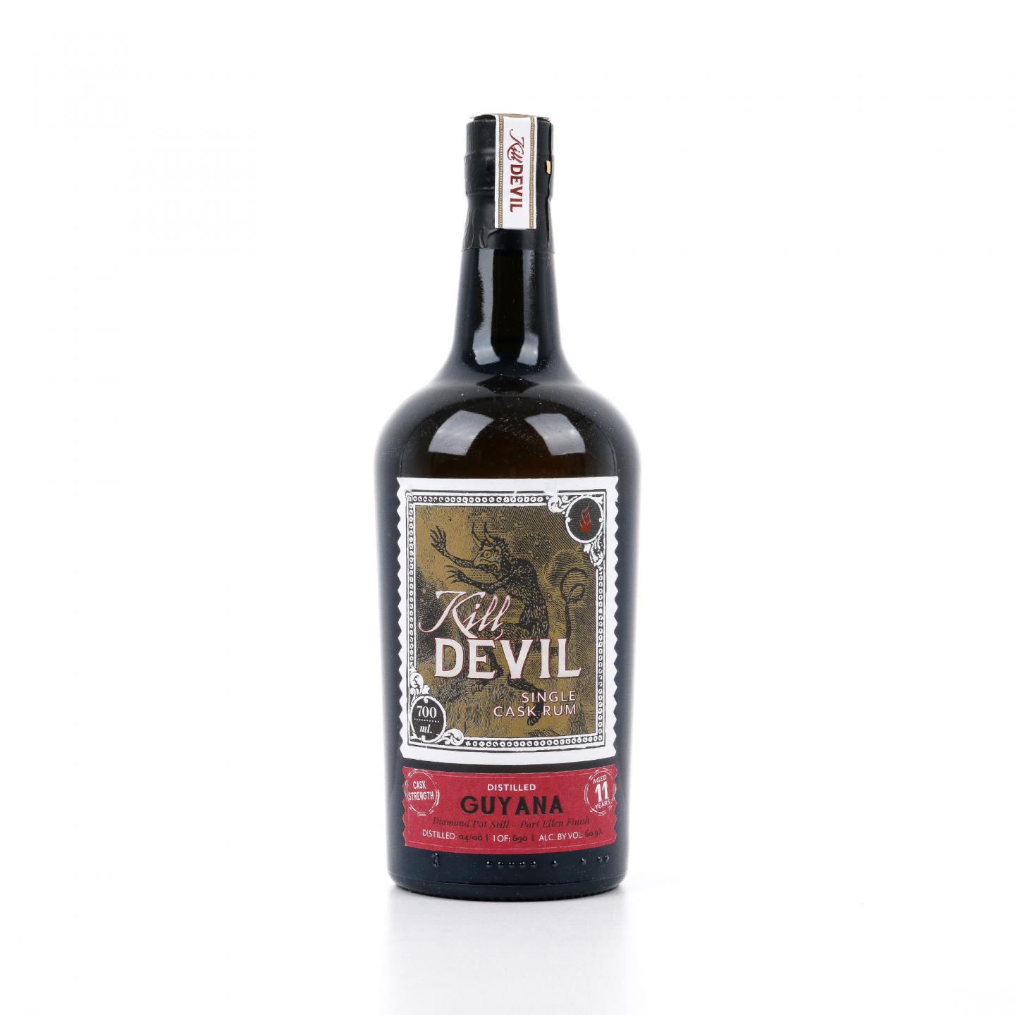 Guyana 钻石 11年 2008 Kill Devil 单桶朗姆酒 桶强