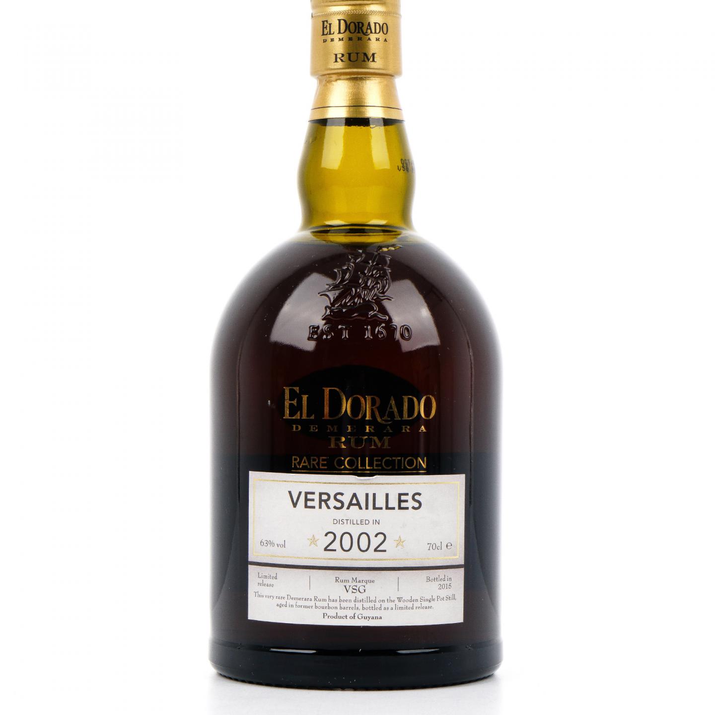 Versailles 2002-2015 Demerara朗姆酒
