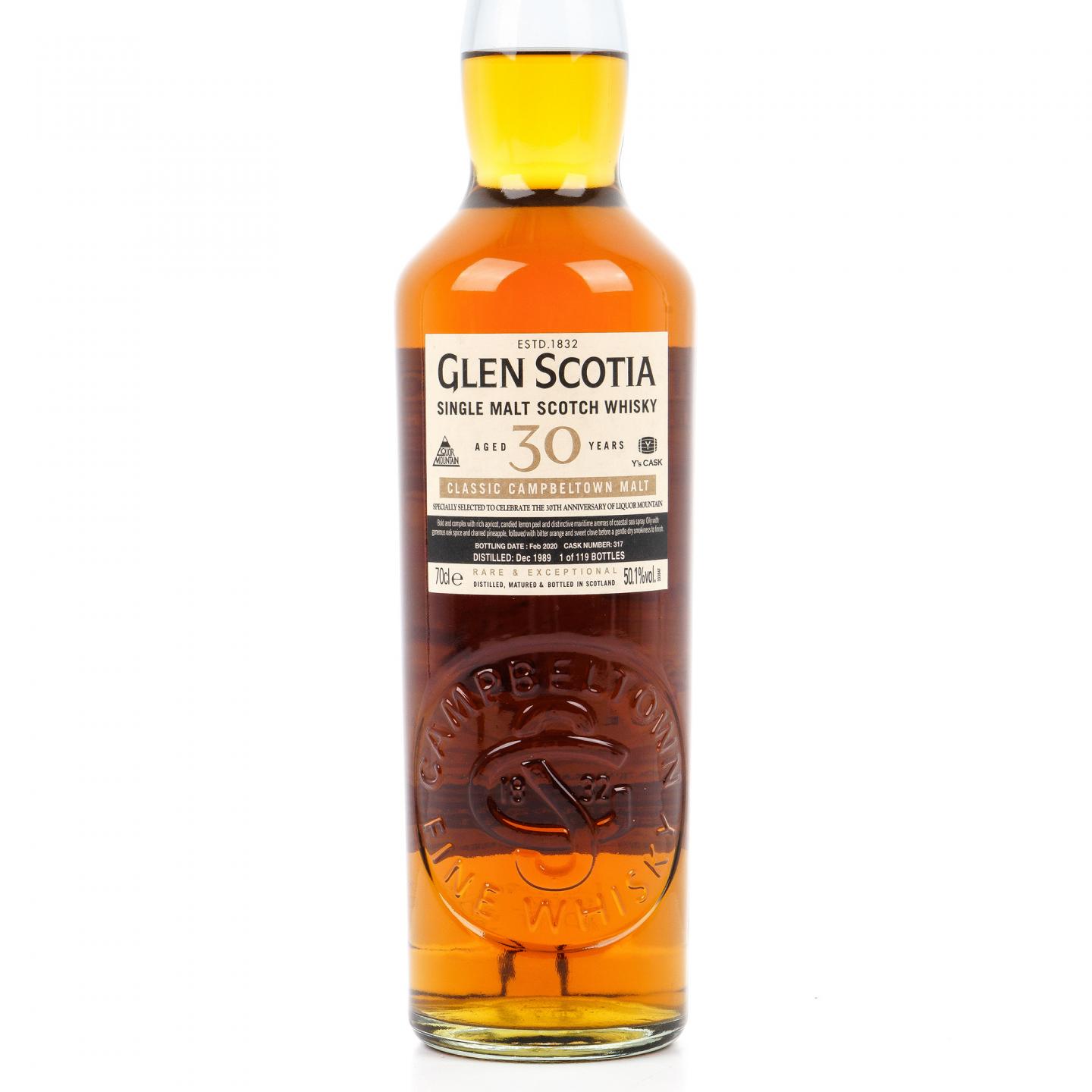 格兰帝 30年 1989-2020 桶号#317 Classic Campbeltown Malt