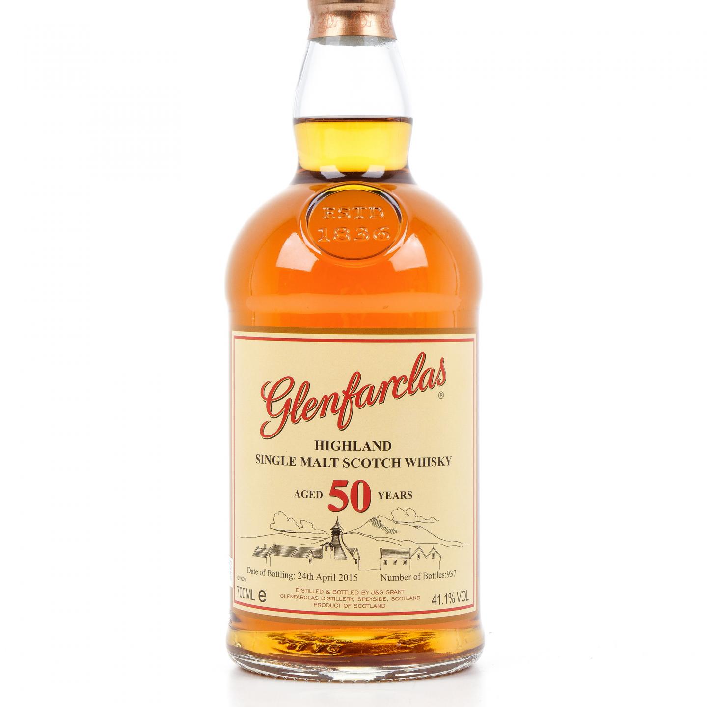 格兰花格 50年 2015 礼盒 700ml