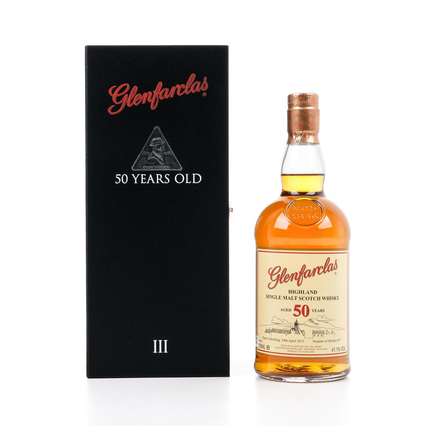 格兰花格 50年 2015 礼盒 700ML