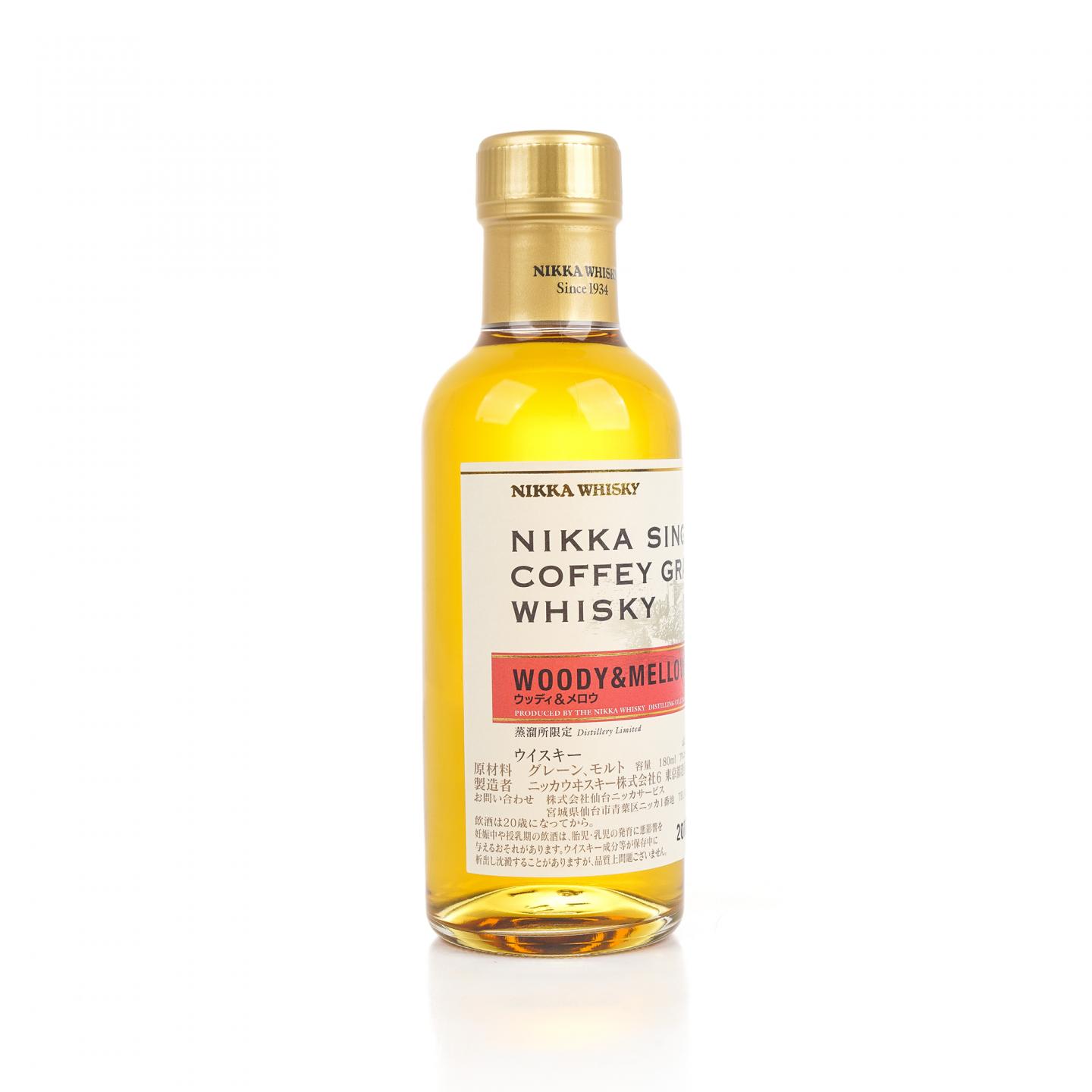 Nikka Coffey Grain 谷物威士忌 700ml+宫城峡 Woody & Mellow 180ml