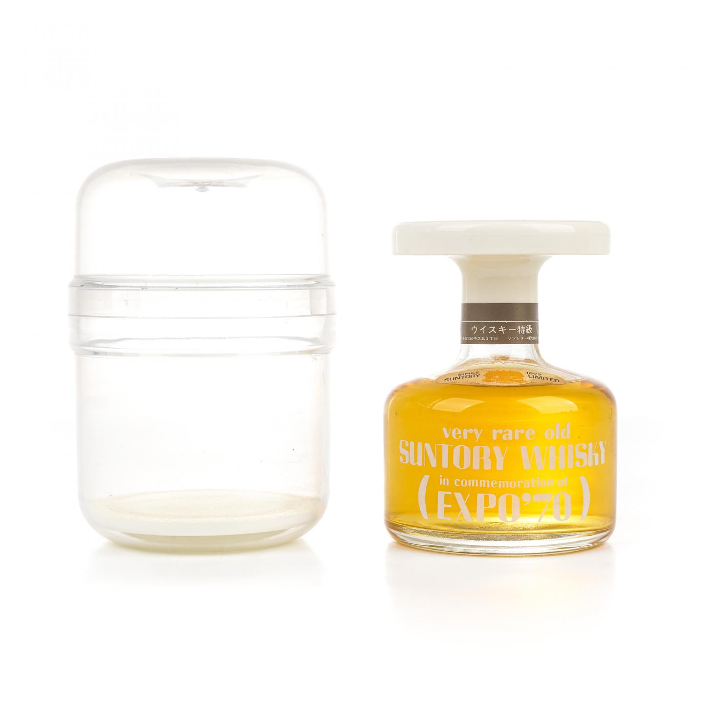 【酒版】三得利 Expo '70 威士忌 50ml+三得利 金花标白兰地 /Nikka 白兰地 50ml*3