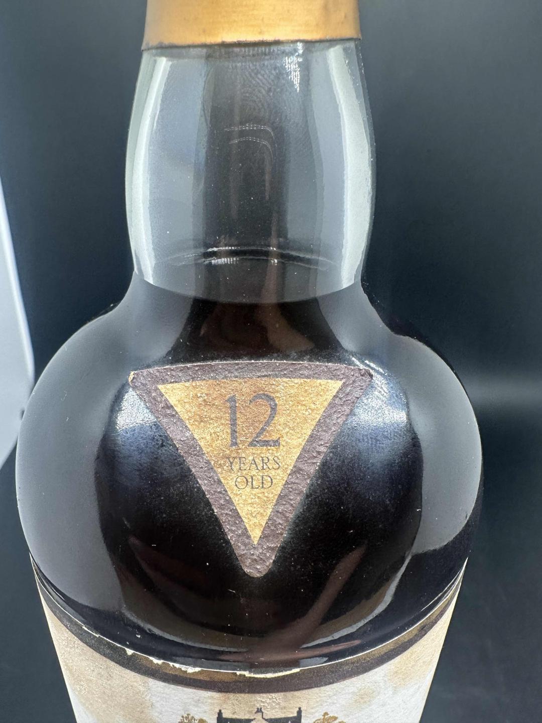 旧版麦卡伦12年1L装 标瑕疵