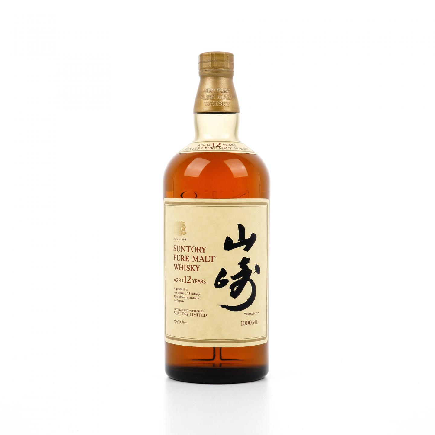 山崎 12年 金狮标 Pure Malt 1000ml