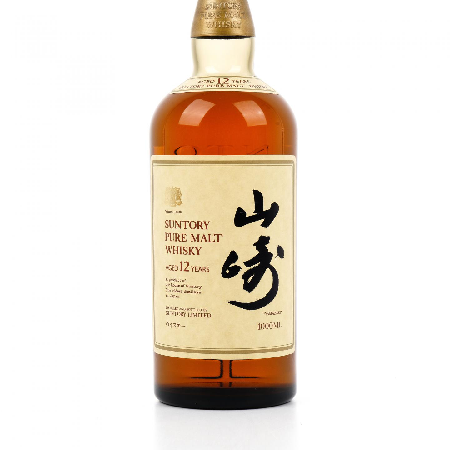 山崎 12年 金狮标 Pure Malt 1000ml