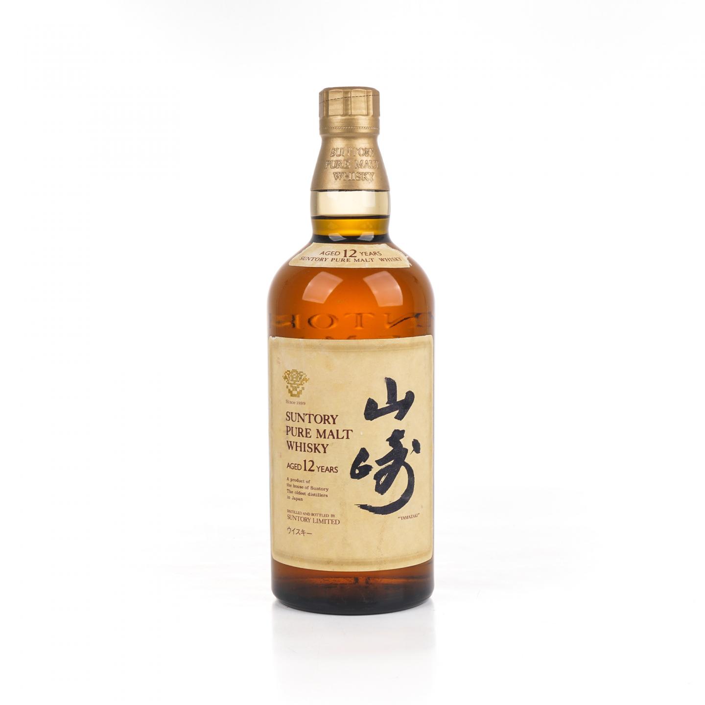 山崎 12年 Pure Malt 金花标 750ml