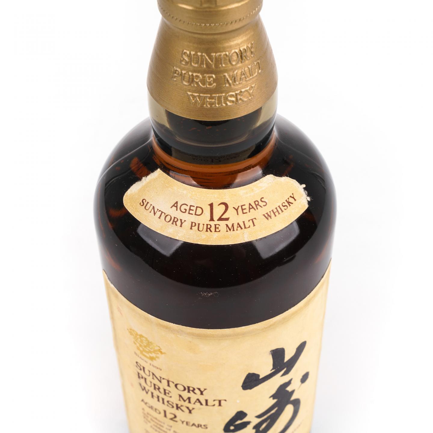 山崎 12年 Pure Malt 金花标 750ml