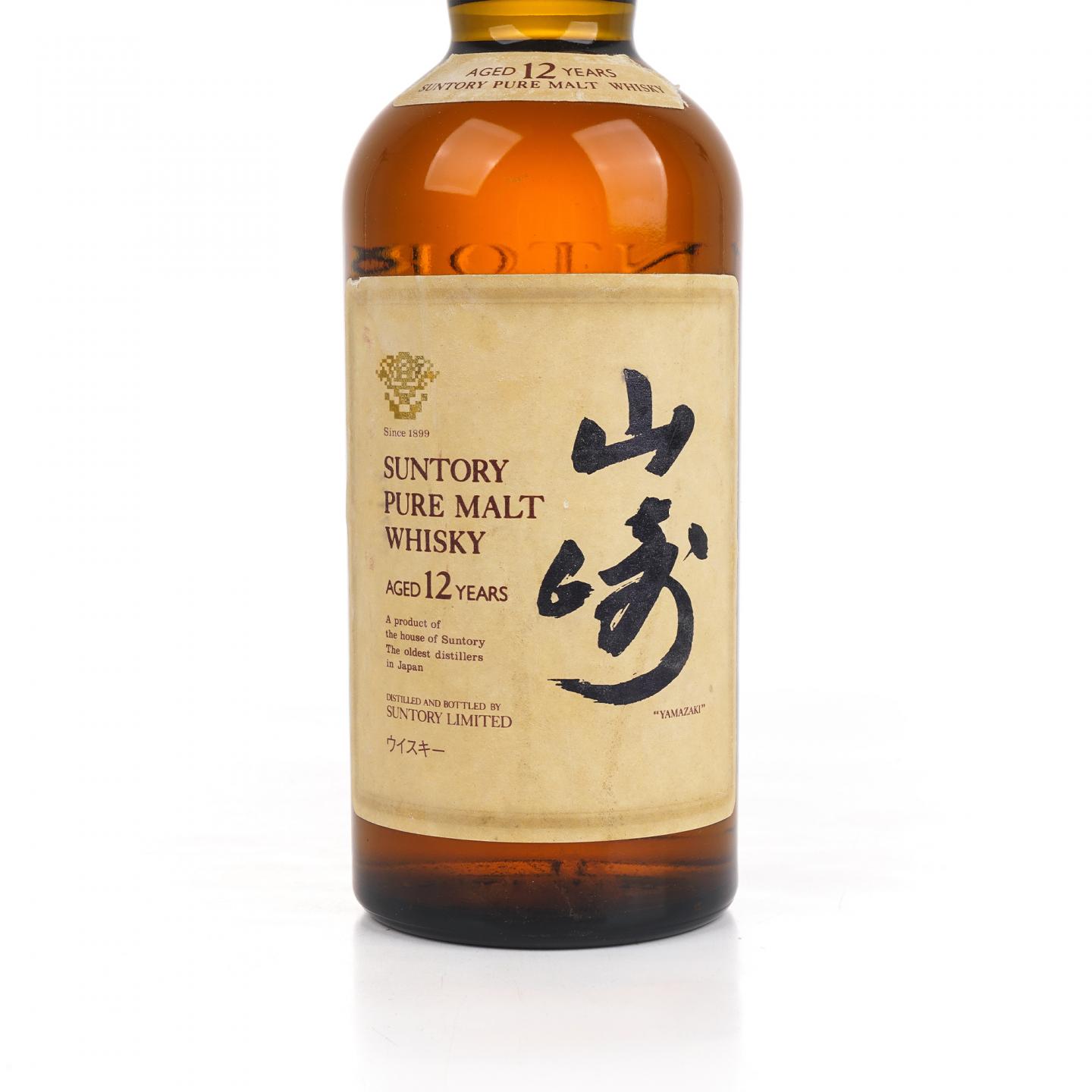 山崎 12年 Pure Malt 金花标 750ml