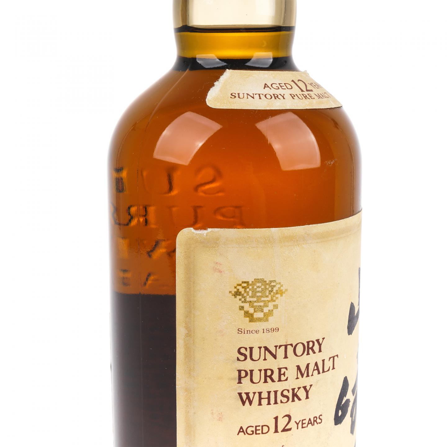 山崎 12年 Pure Malt 金花标 750ml