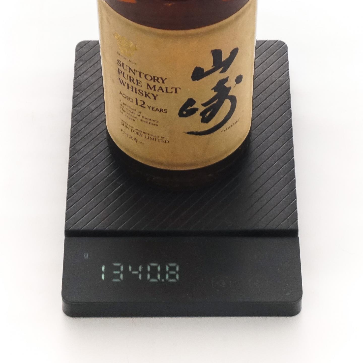 山崎 12年 Pure Malt 金花标 750ml
