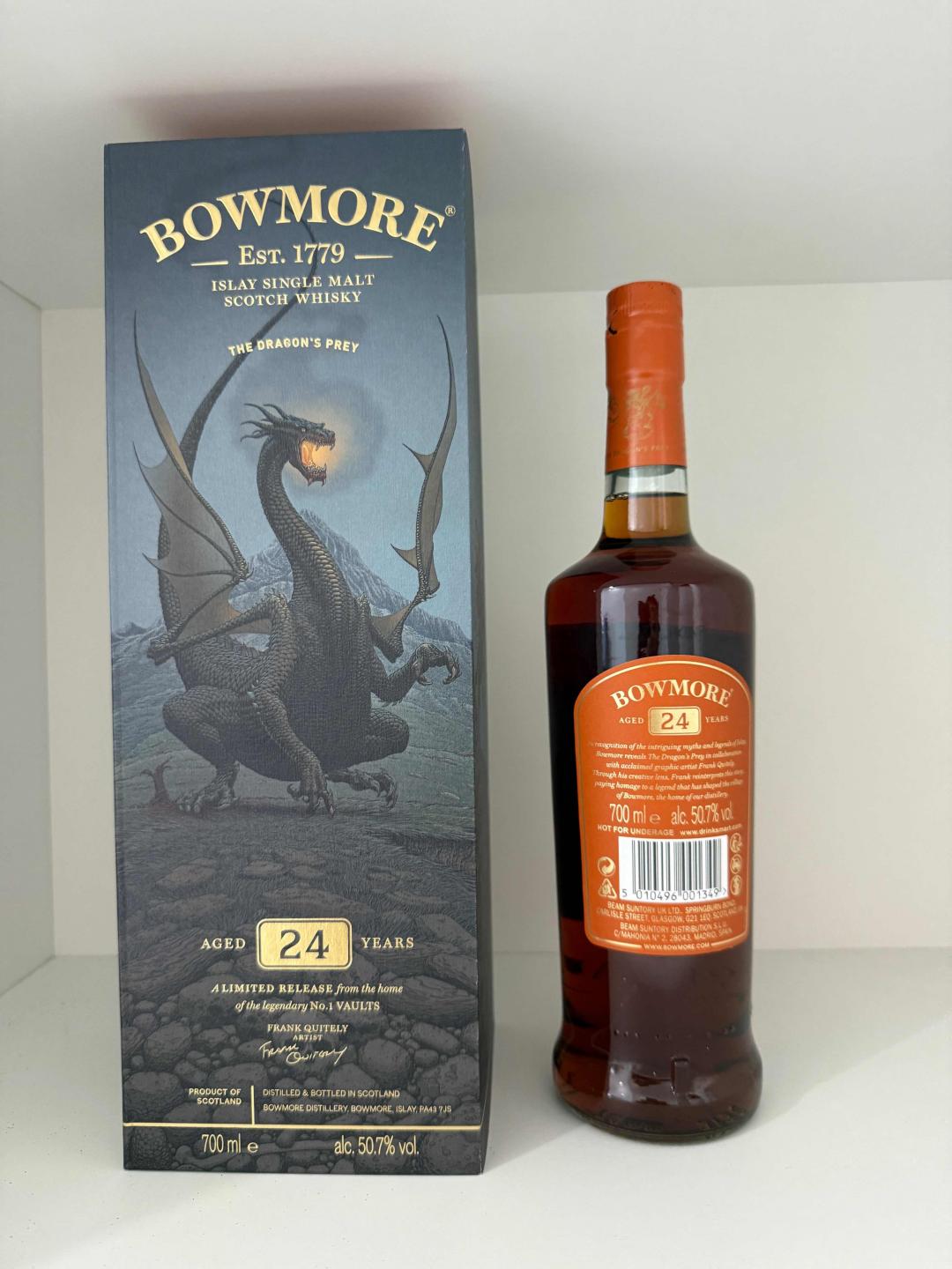 Bowmore波摩24年The Dragon's Prey