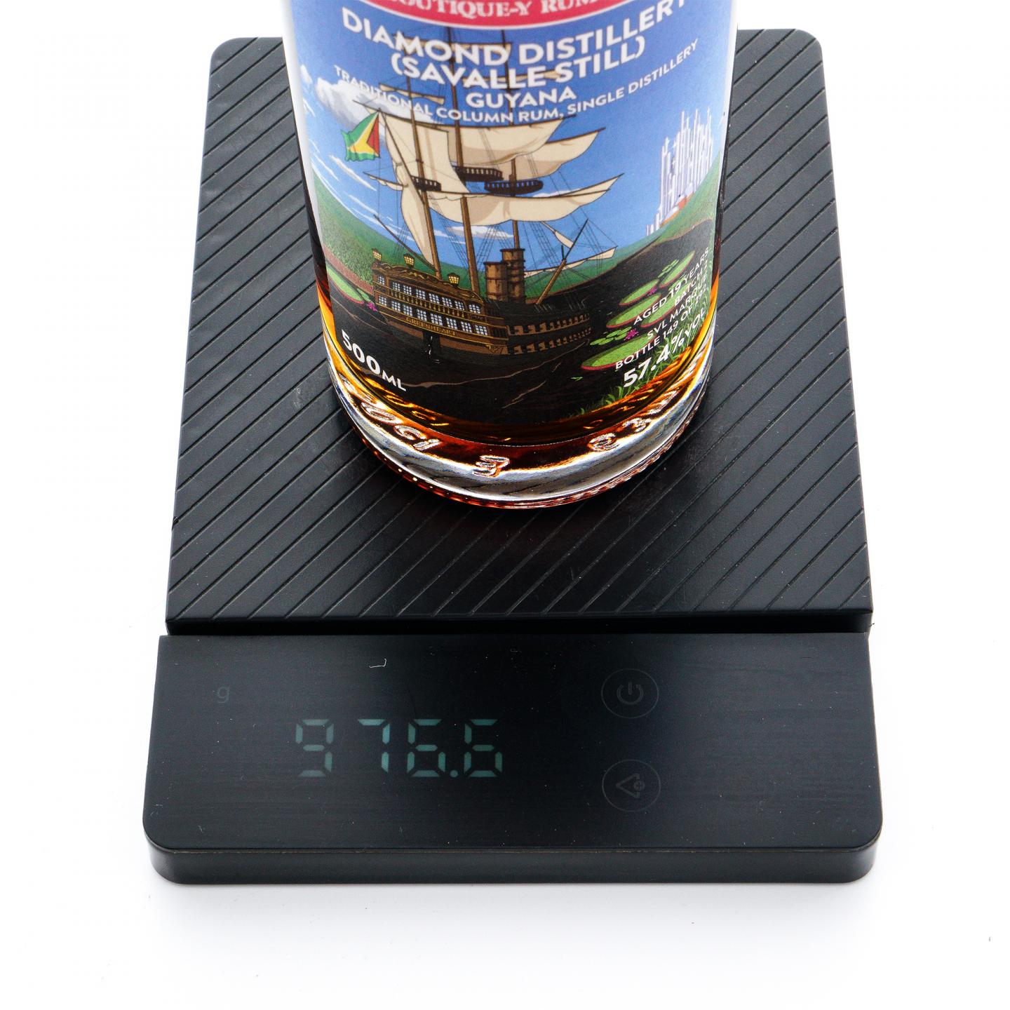 圭亚那钻石蒸馏厂 19年 朗姆酒 TBRC 批次2 500ml