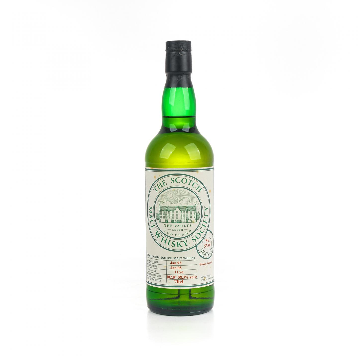 SMWS 53.90 卡尔里拉 11年 1993-2005