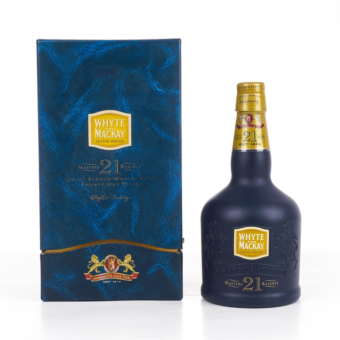 Whyte & Mackay 21年大师珍藏调和750ml_大拍-酒虫网