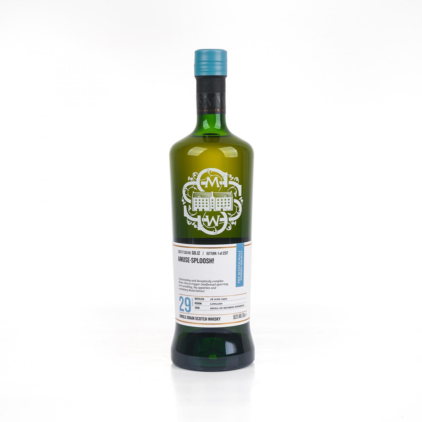SMWS G8.12 坎伯斯 29年 1990 单谷
