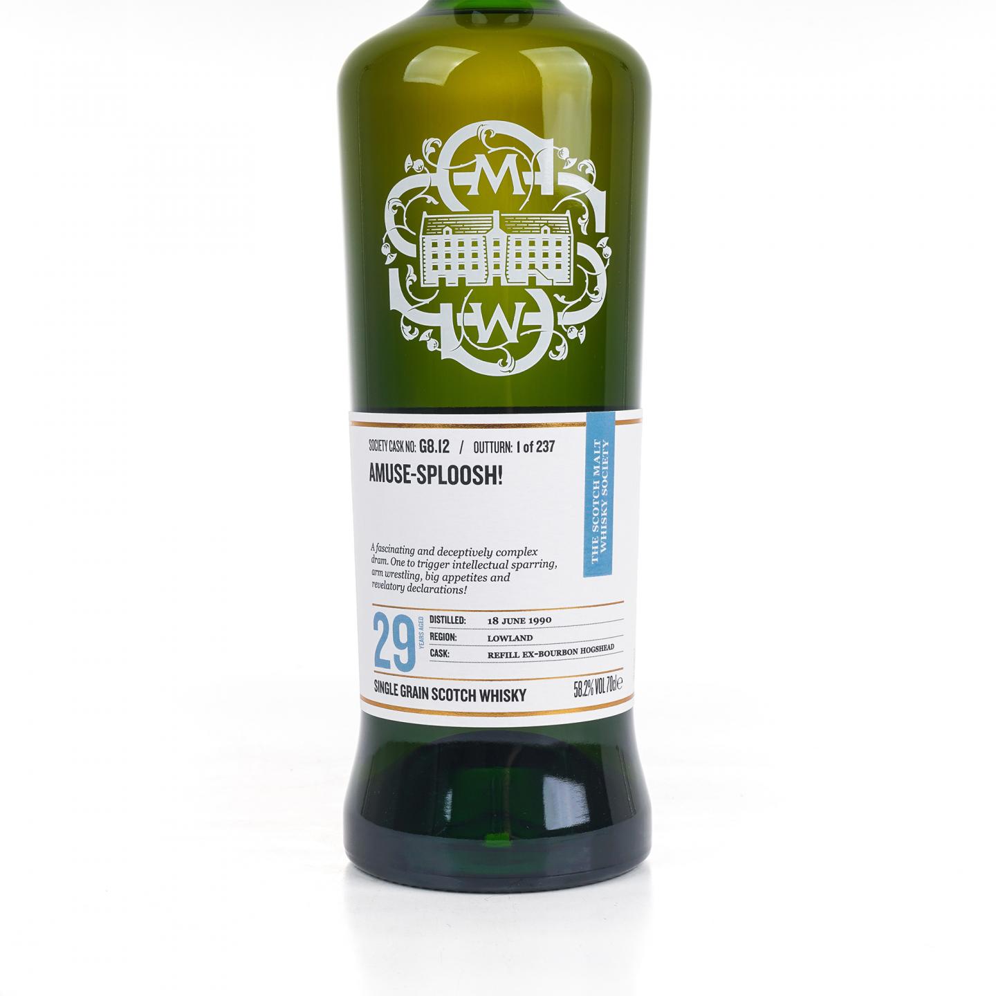 SMWS G8.12 坎伯斯 29年 1990 单谷
