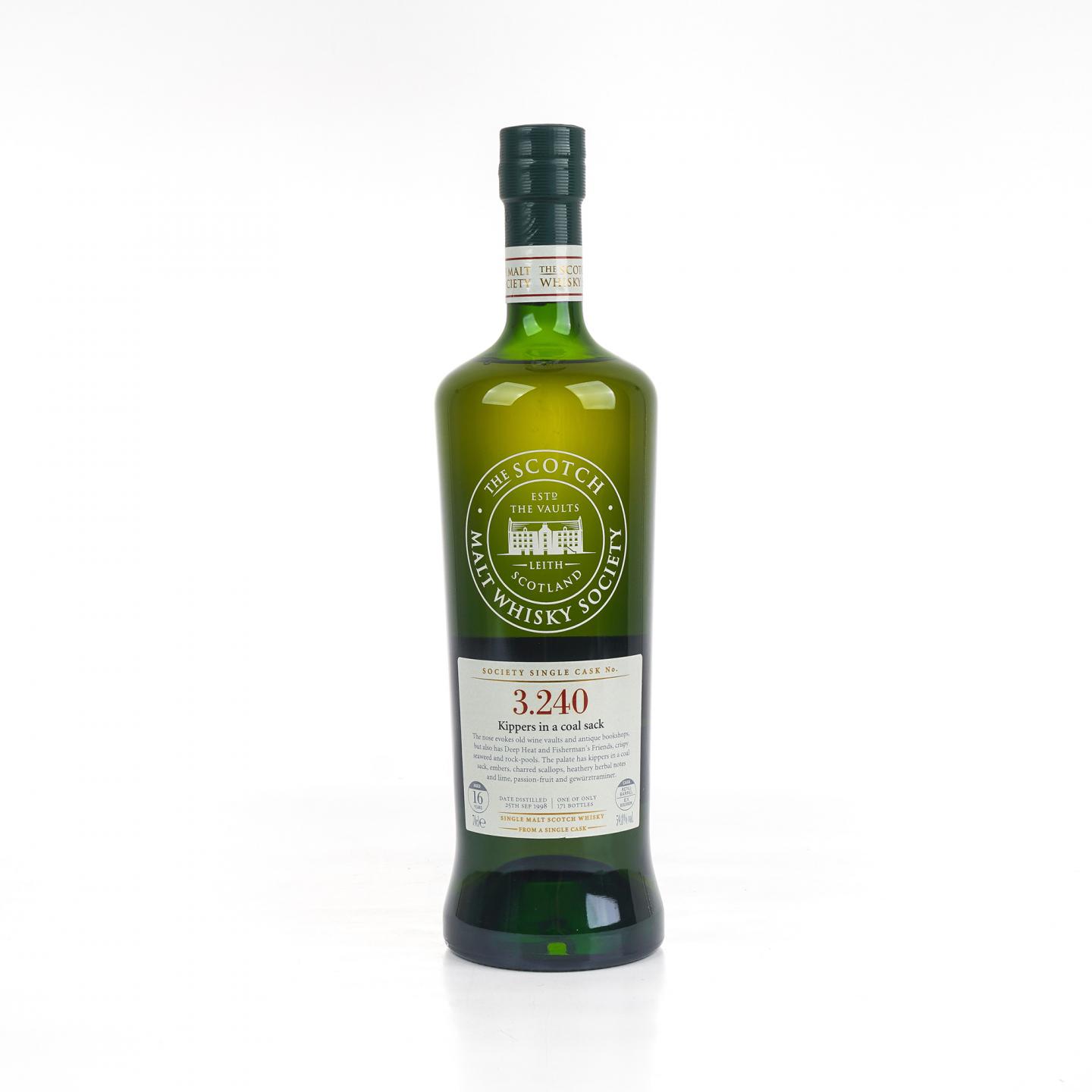 SMWS 3.240 波摩 16年 1998-2015 单桶