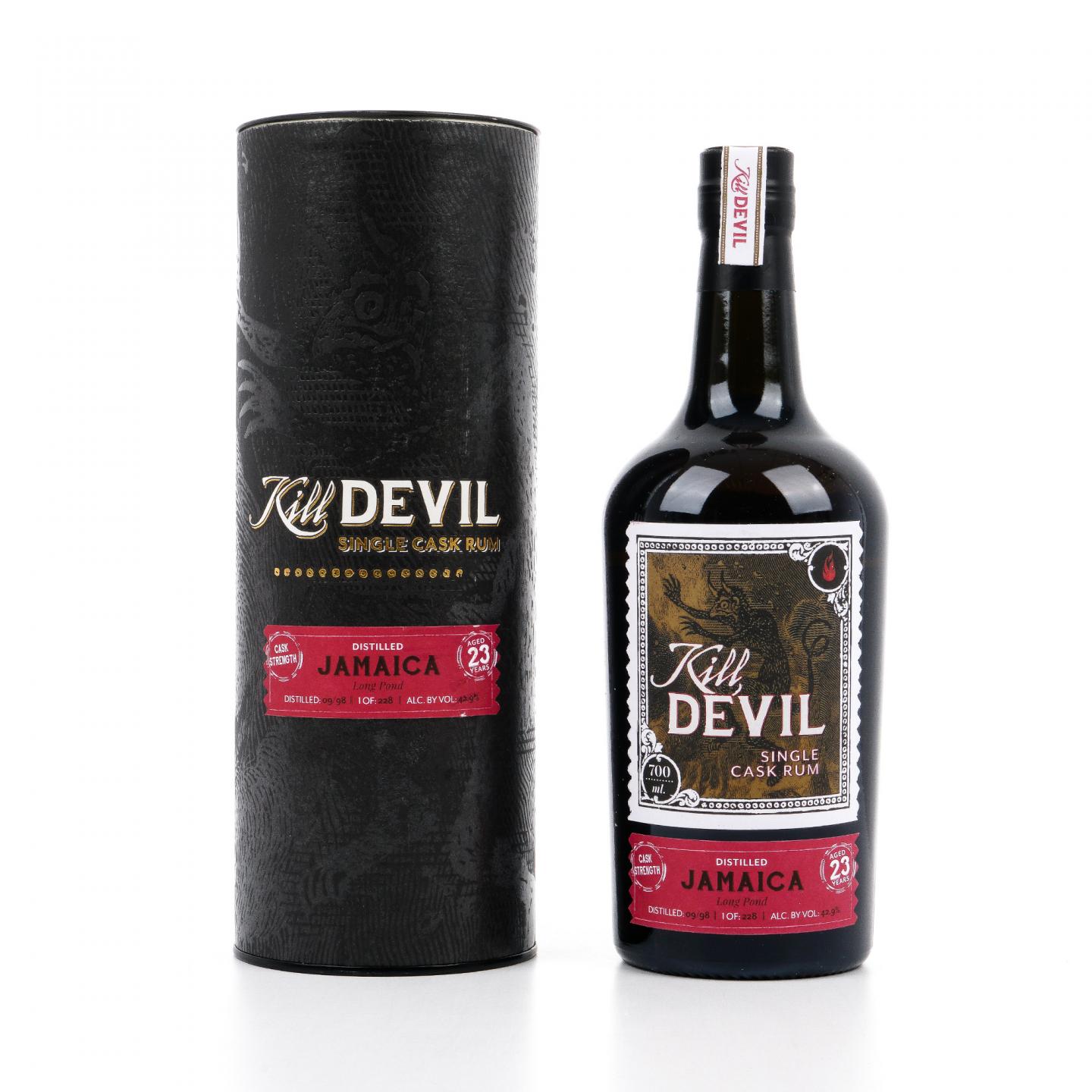 Long Pond 23年 1998 Kill Devil 牙买加朗姆酒 桶强