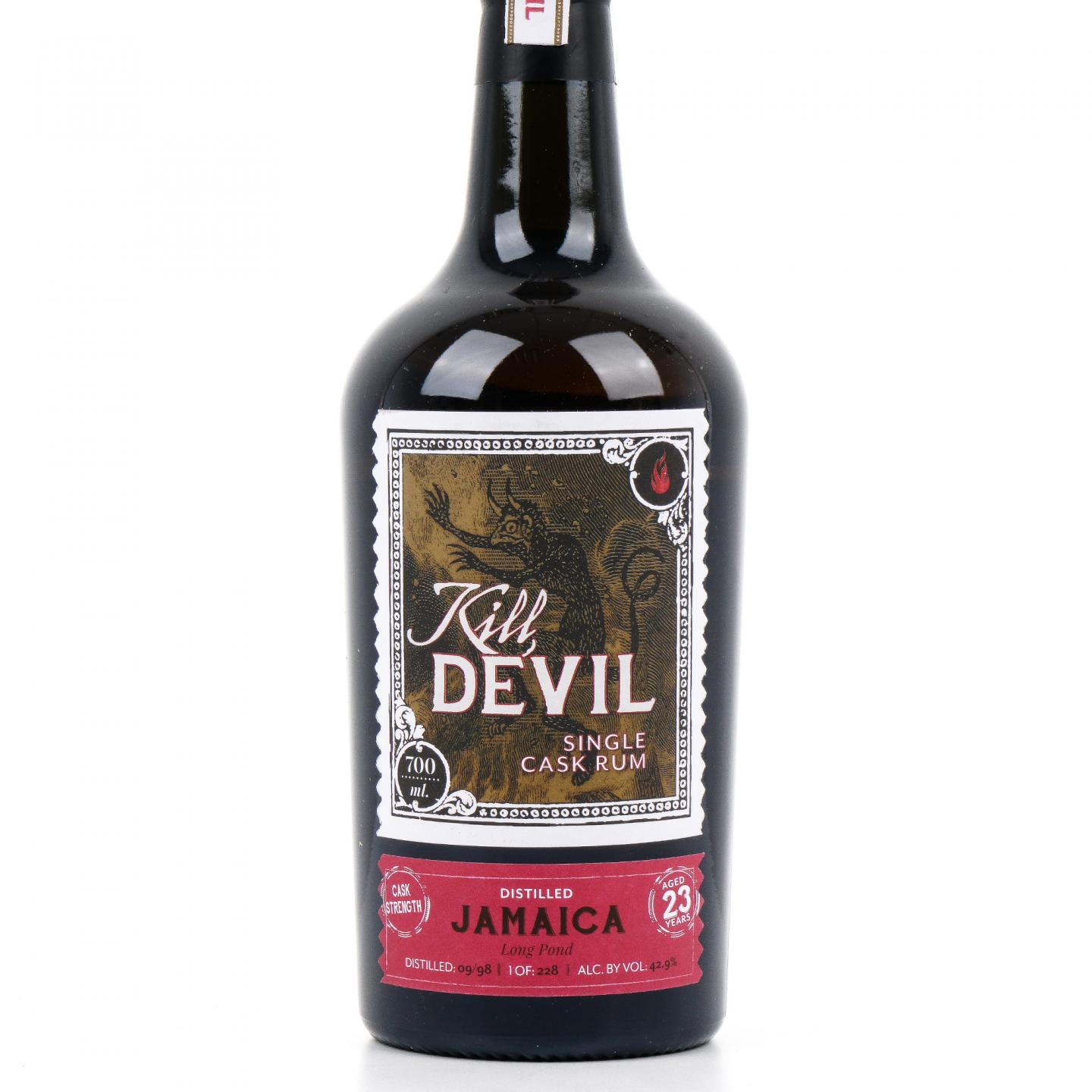 Long Pond 23年 1998 Kill Devil 牙买加朗姆酒 桶强