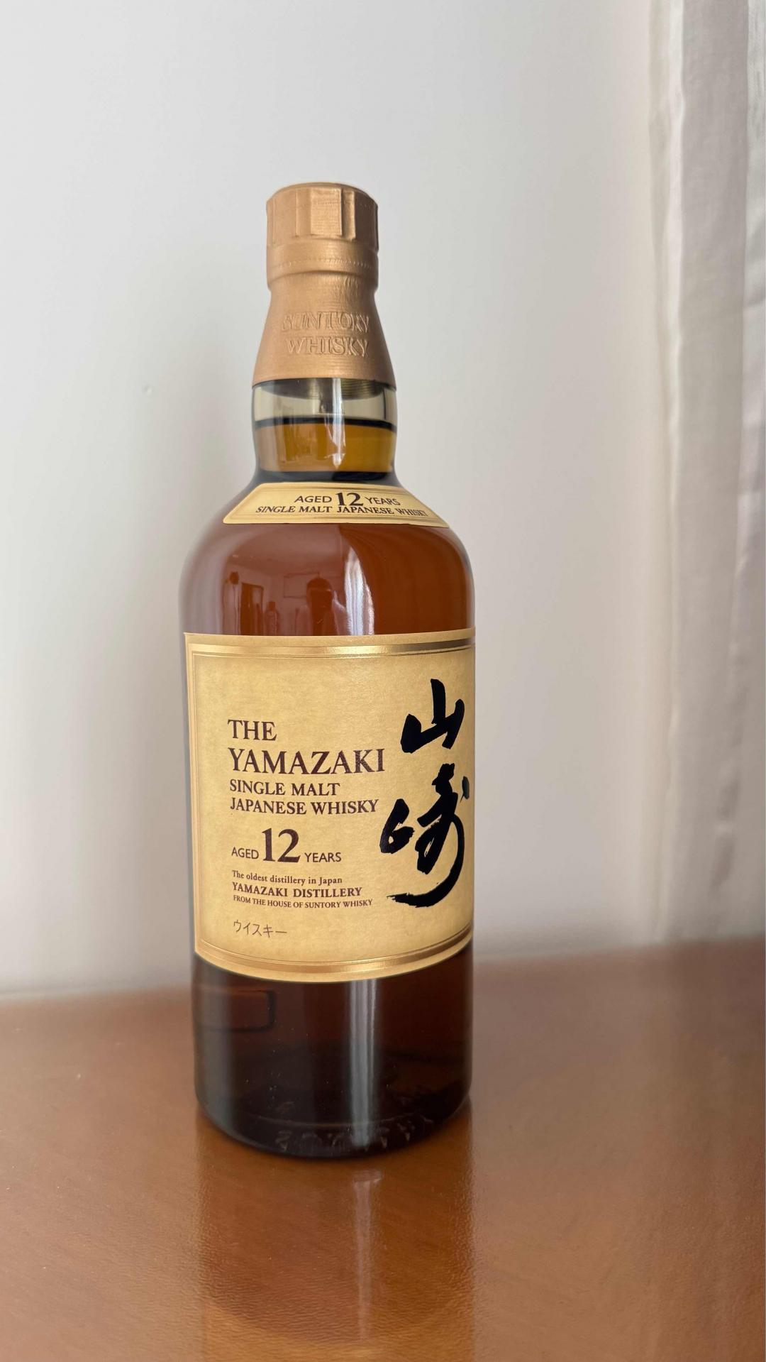 山崎12年单一麦芽日威