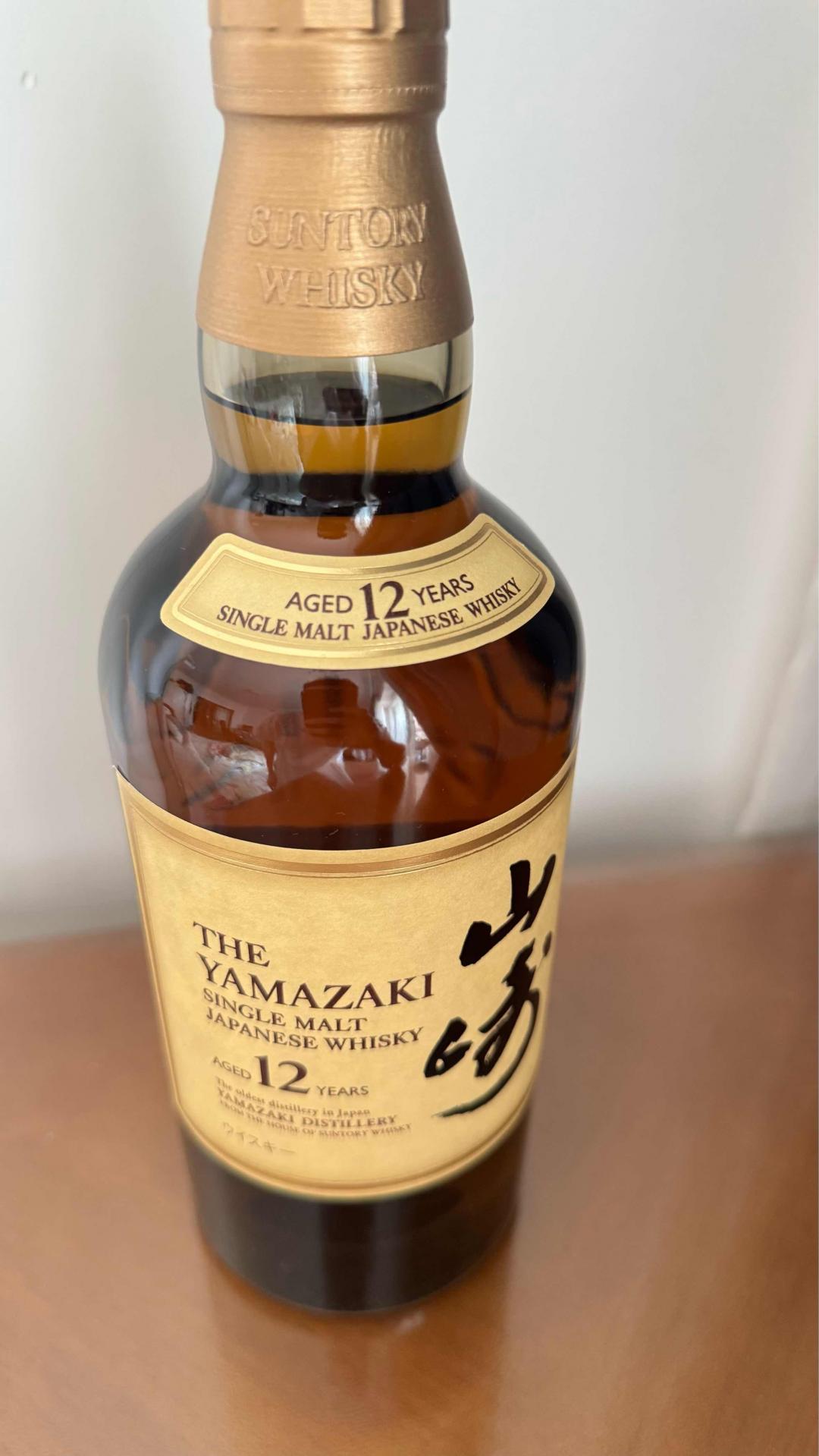 山崎12年单一麦芽日威