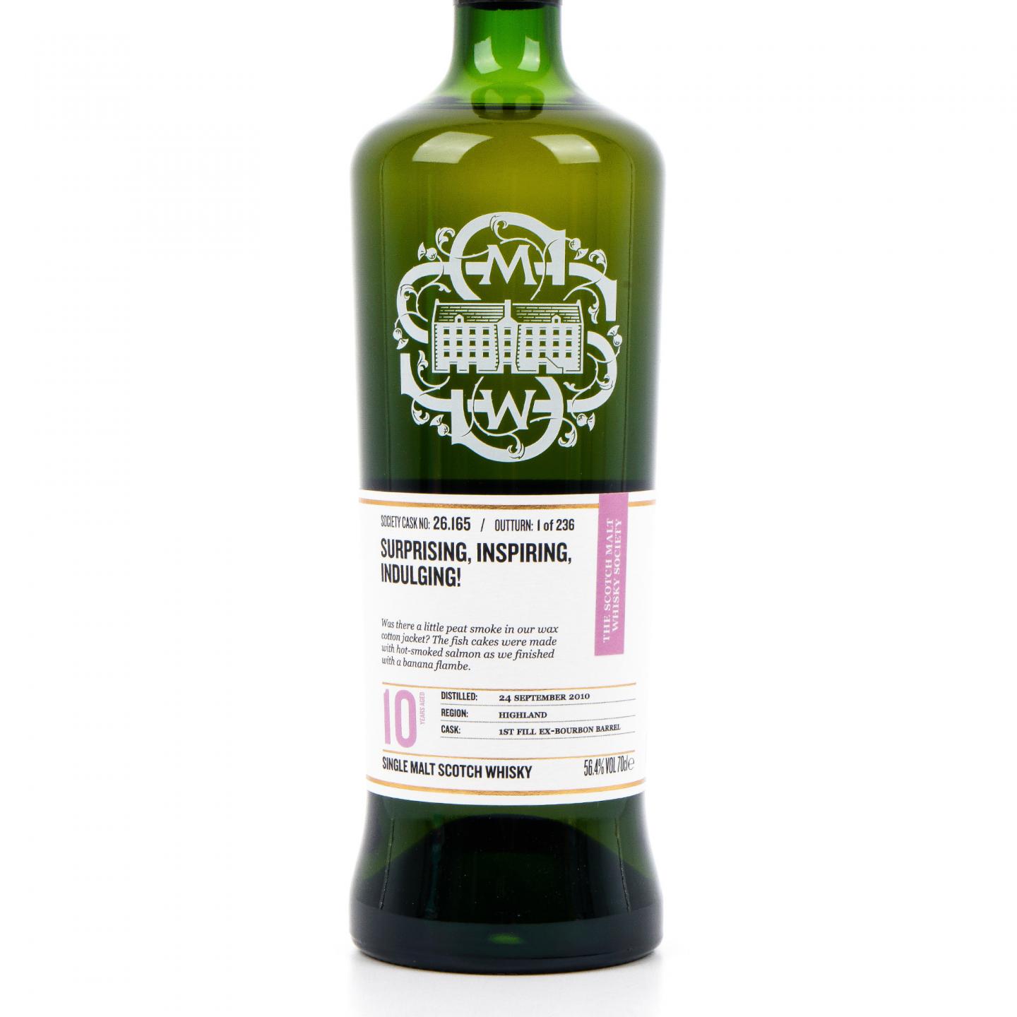 SMWS 26.165 克里尼利基 10年 2010 行货