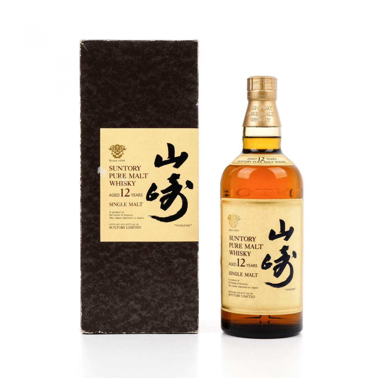 山崎 12年 金花标 Pure Malt 750ml
