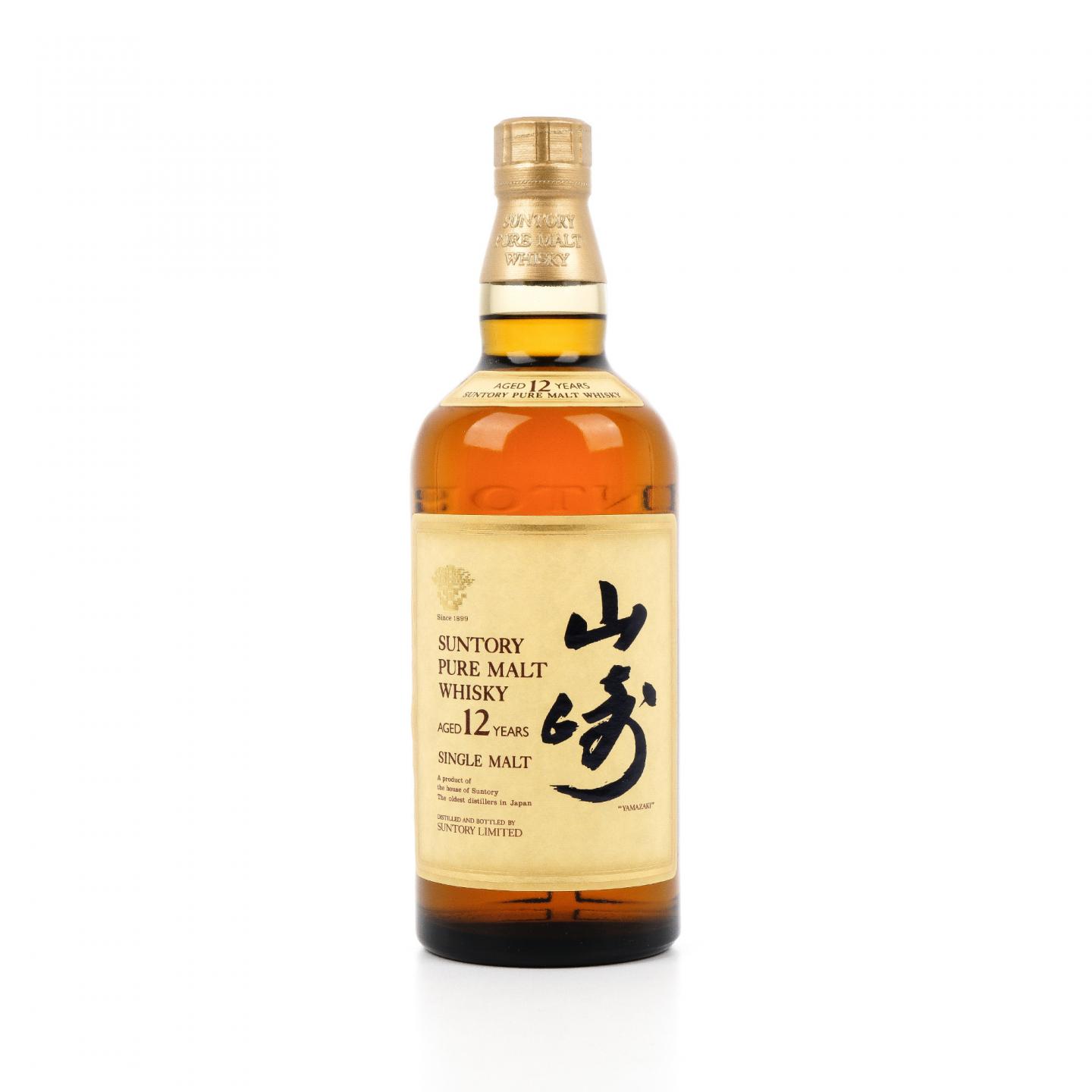 山崎 12年 金花标 Pure Malt 750ml