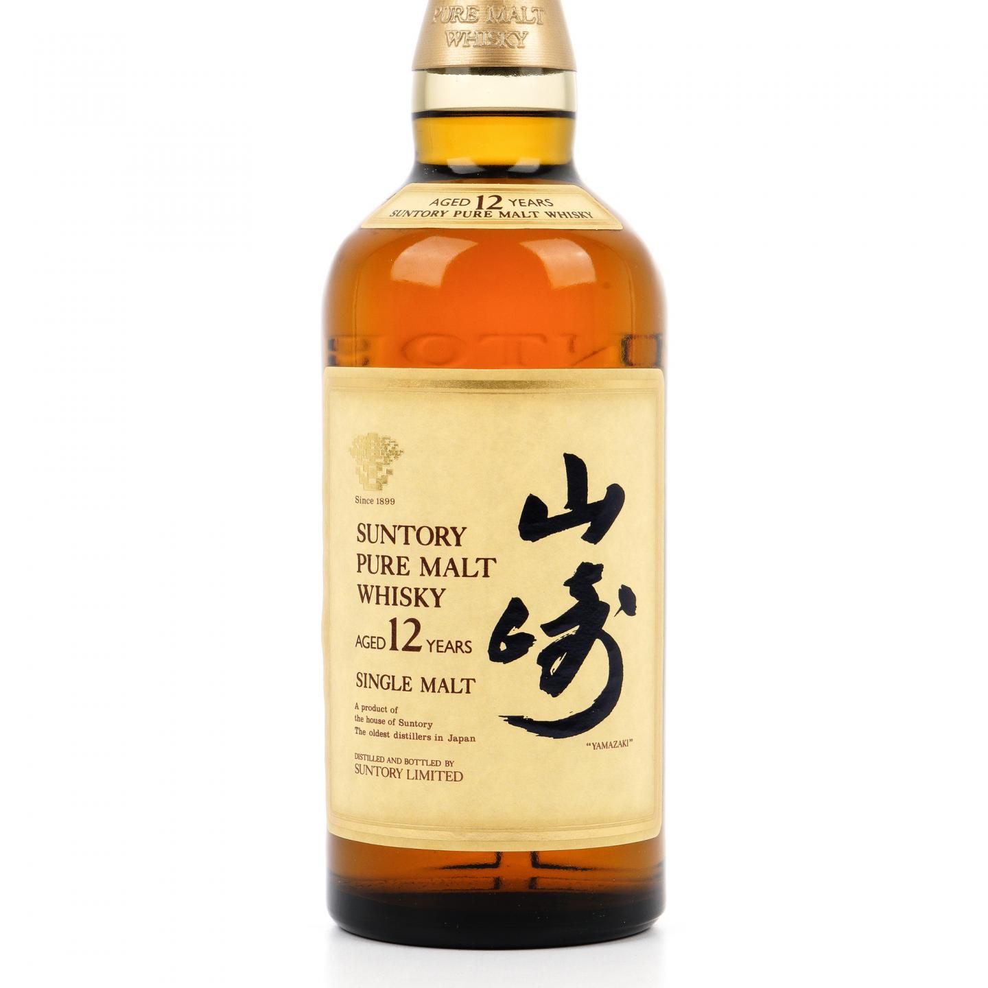 山崎 12年 金花标 Pure Malt 750ml