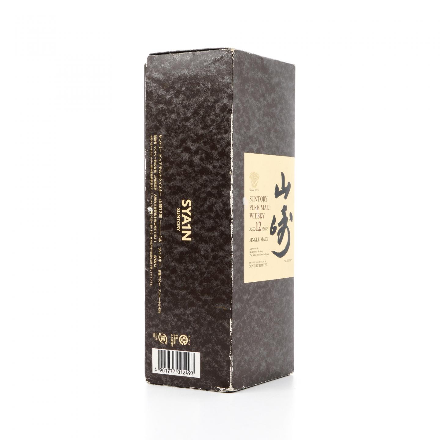 山崎 12年 金花标 Pure Malt 750ml