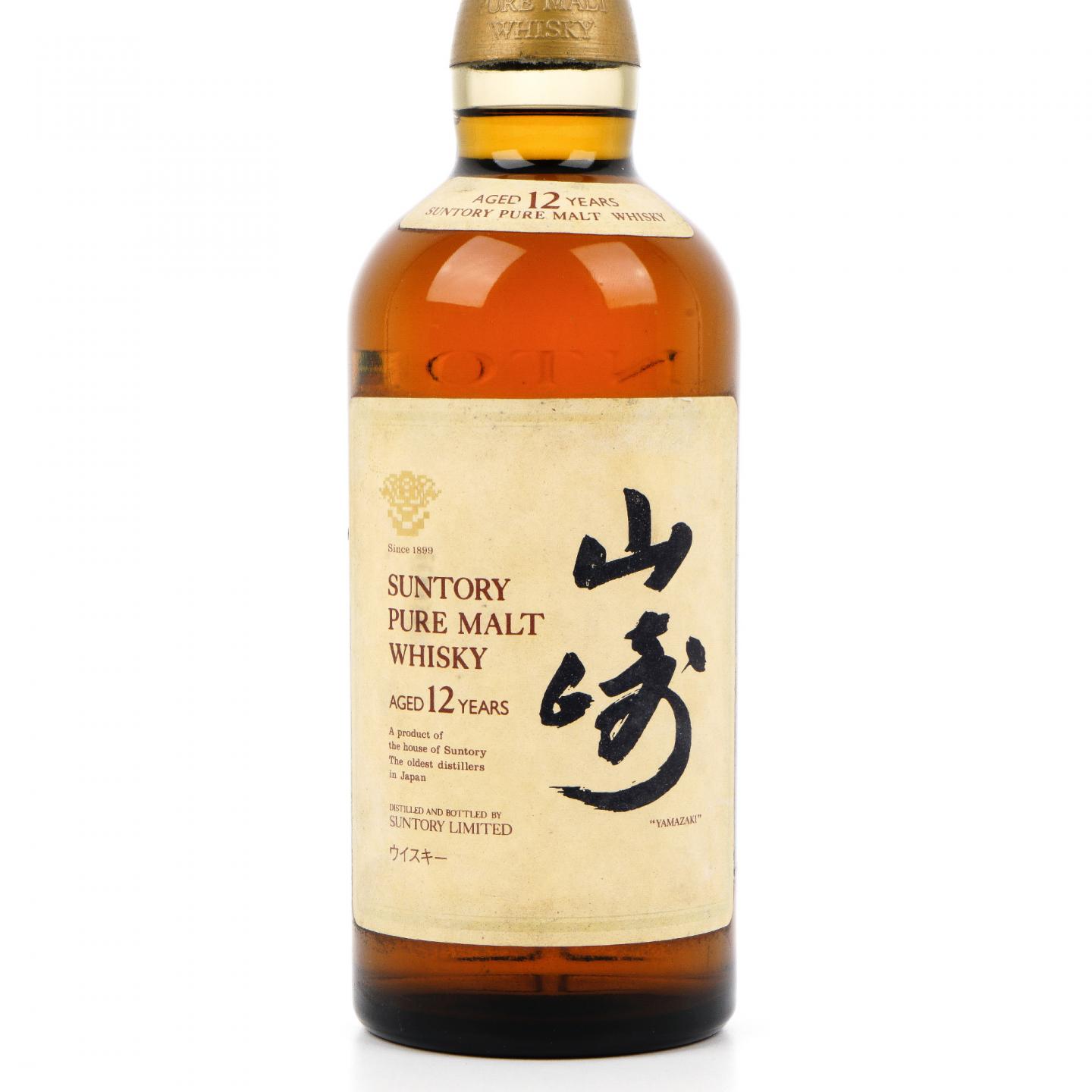 山崎 12年 金花标 Pure Malt 750ML