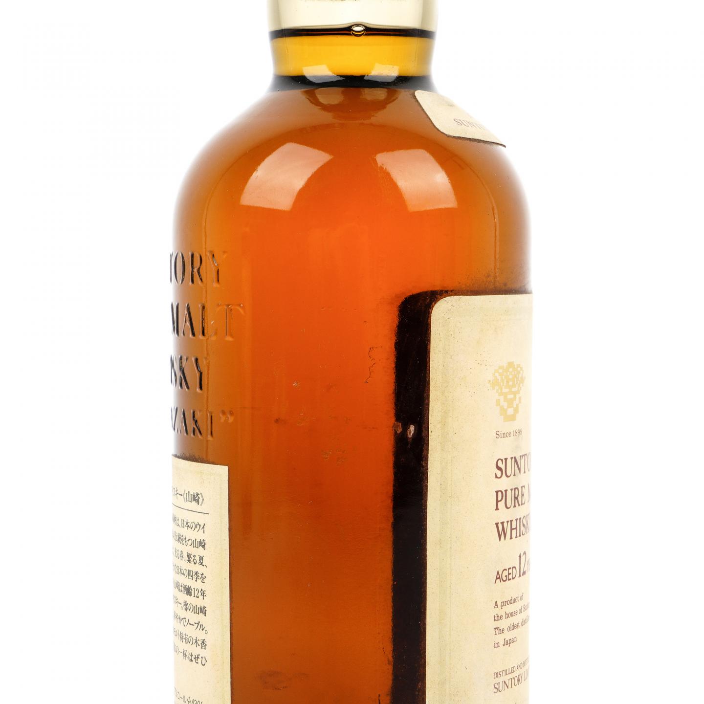 山崎 12年 金花标 Pure Malt 750ML