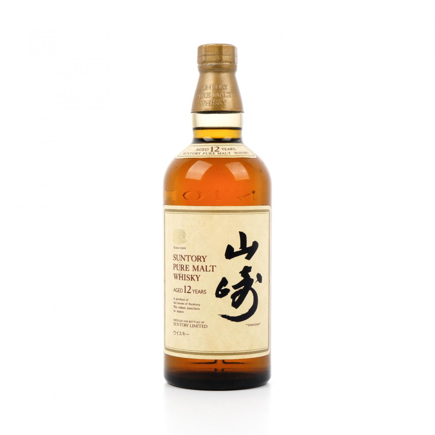 山崎 12年 金狮标 Pure Malt 750ml