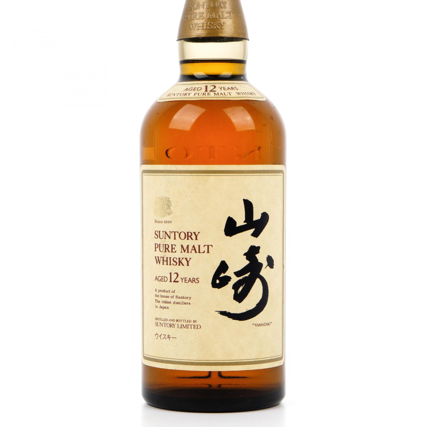 山崎 12年 金狮标 Pure Malt 750ml