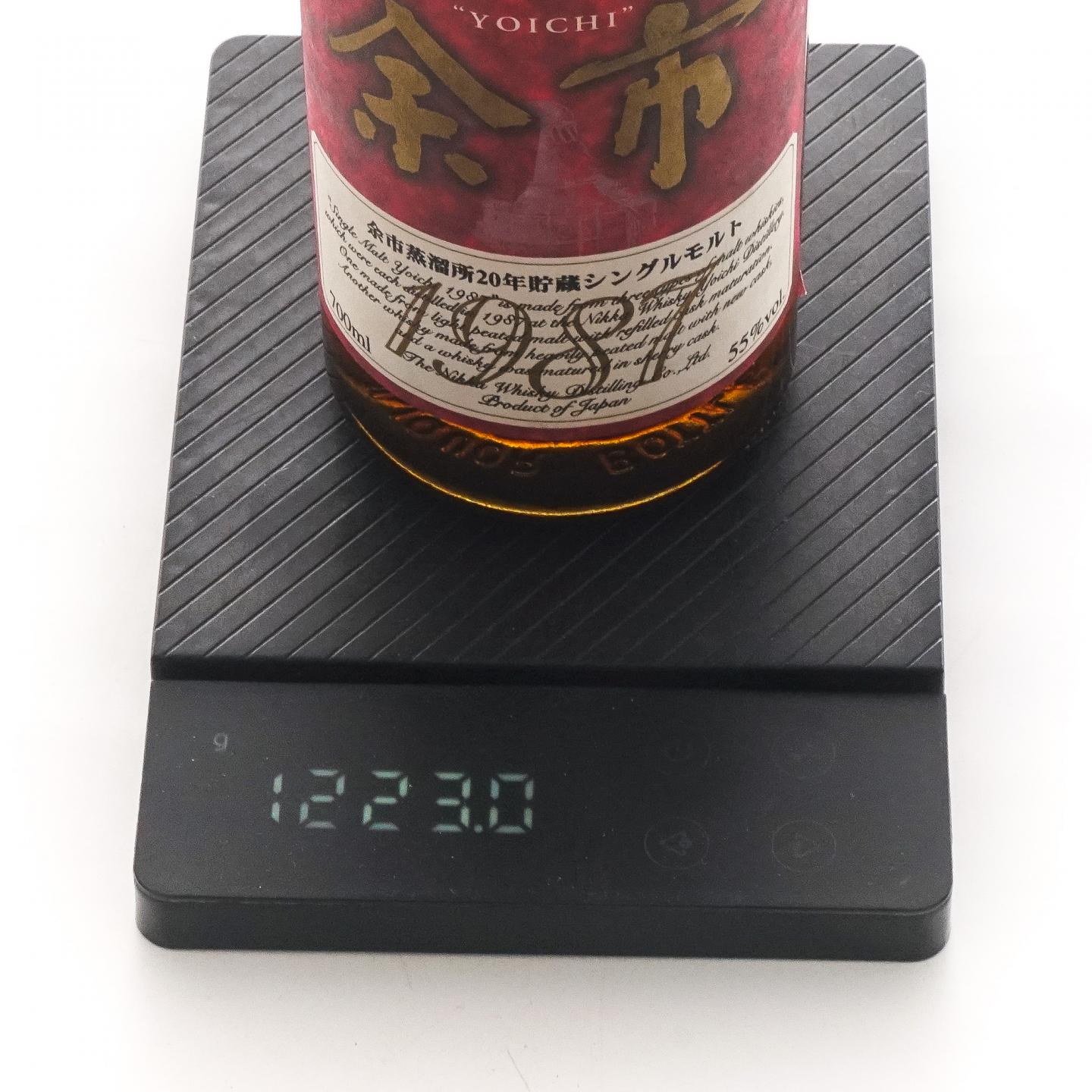 余市 20年贮藏 1987 木盒