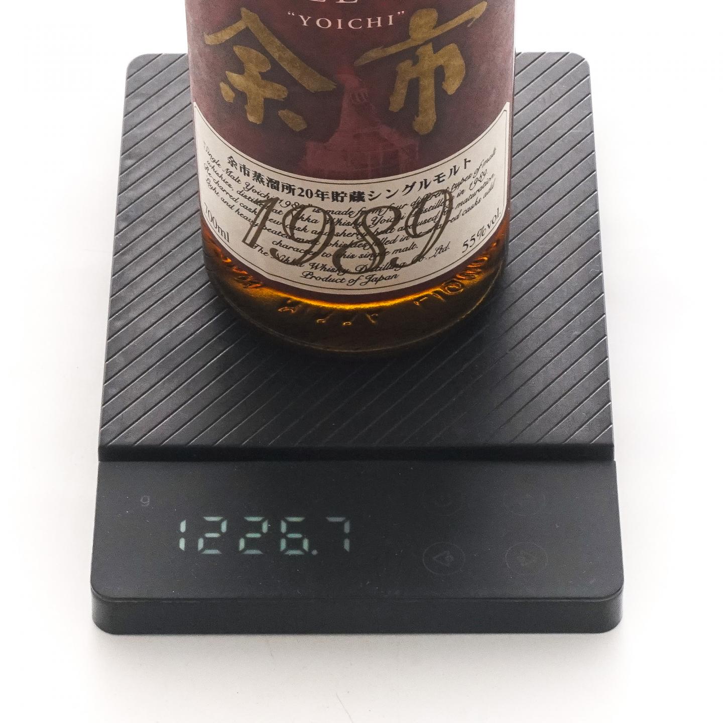 余市 20年贮藏 1989 木盒